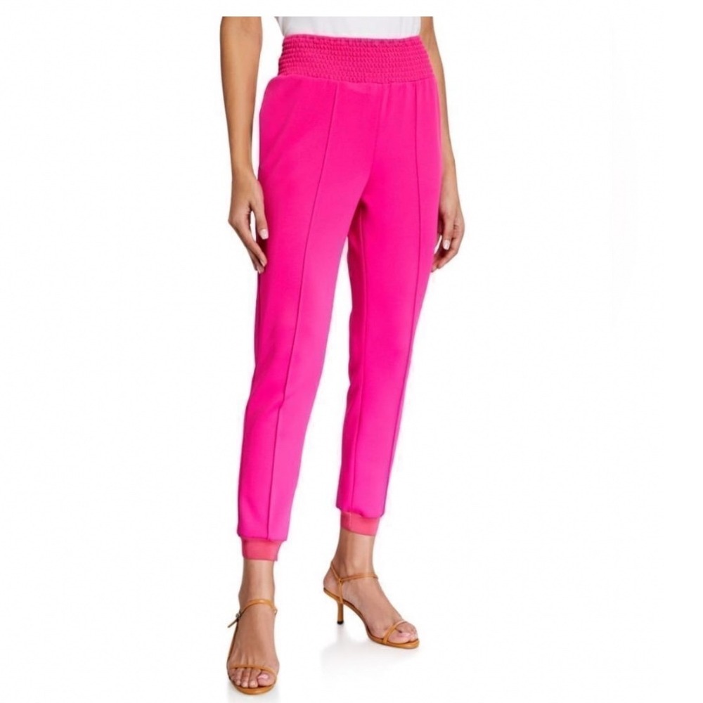 Alice + Olivia Ramora Skinny Jogger Pants Size 0 Wild Pink NWT